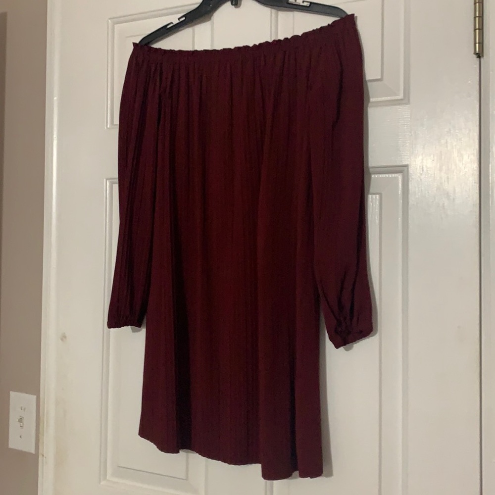 Off shoulder dress